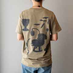 *BLUE LUG* sai collected flora t-shirt (khaki)