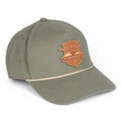 *THOMSON* head badge 5 panel rope hat (green)