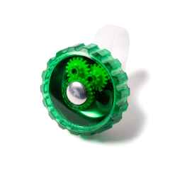 *BL SELECT* crystal bell (clear green)