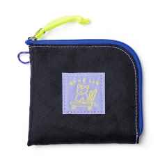 *BLUE LUG* L-wallet (ecopak black/purple)