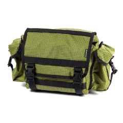 *FAIRWEATHER* handlebar bag ADV (ultra grid/avocado)