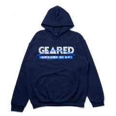 *BLUE LUG* geared hoodie (navy)