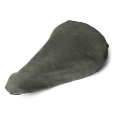 *BLUE LUG* saddle cover (waxed canvas/olive)
