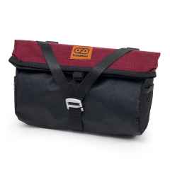 *BAGABOO* handlebar bag (burgundy/black)