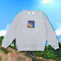 *BLUE LUG* half send MTB crewneck sweat (gray)