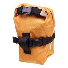 *OUTER SHELL ADVENTURE* rolltop saddlebag (marigold)