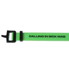 *CALLING IN SICK* 15inch voile strap (neon green)