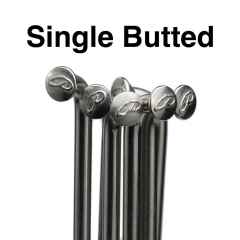 *PHILWOOD* single butted spoke (silver)