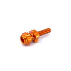 *PAUL* baby groovy barrel adjusters (orange/single)