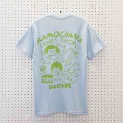 *DIA-COMPE×BLUE LUG* candy shop t-shirt (powder blue)