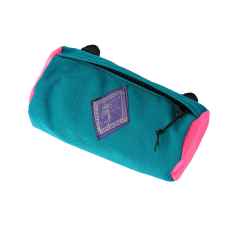 *ATMOSPHERE MOUNTAIN WORKS* handlebar tube bag (small/turquoise/B)