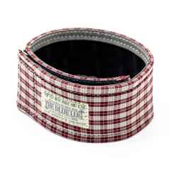 *BLUE LUG* magic rolly (wine/beige check)