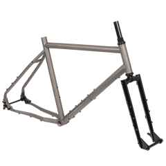 *STRIDSLAND* beachcomber Ti frame kit (steel fork)