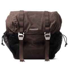*BROOKS* haul pannier (seal brown)