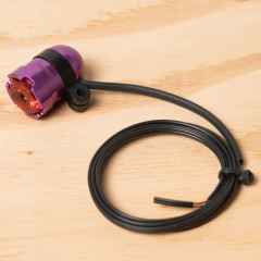  *ALLYGN* edelmu dynamo taillight (purple)