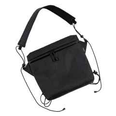 *FAIRWEATHER* road sacoche (ecopak black)