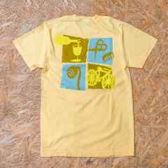 *BLUE LUG* life short sleeve t-shirt (butter)