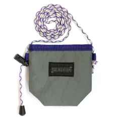 *BLUE LUG* can cooler pouch (x-pac grey)