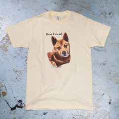 *BLUE LUG* best friend t-shirt (cream)