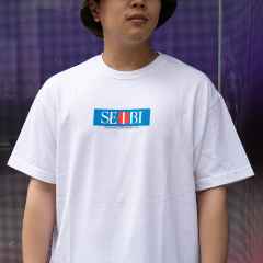 *BLUE LUG* SEIBI t-shirt (white)