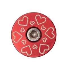 *PARAGON MACHINE WORKS* aluminum top cap (red)
