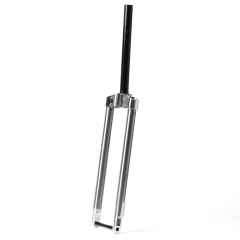 *CYBER CYCLES* titanium cross blade dsc fork (silver)