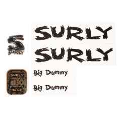 *SURLY* big dummy frame decal set (black)