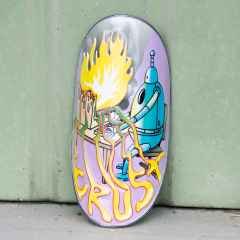 *CRUST BIKES* scape bot head badge