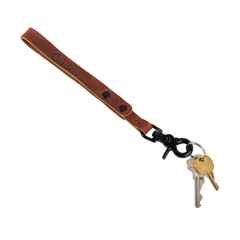*CADENCE* leather lanyard (brown)