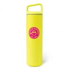 *BICYCLE COFFEE* wide mouth 20oz (yellow)