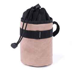*FAIRWEATHER* stem bag (wax dusty pink)
