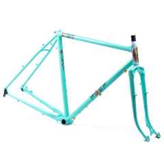 *CRUST BIKES* nor'easter disc frame (aqua)