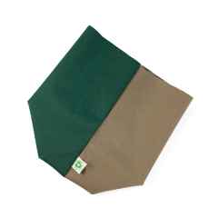 *BLUE LUG* planter cover (M/dark green/beige)