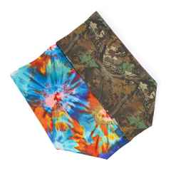 *BLUE LUG* planter cover (L/tie dye/real tree)