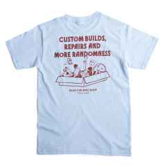 *BLUE LUG* all-star shop t-shirt (powder blue)