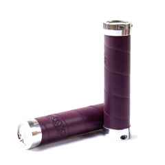 *BROOKS* slender leather grip (violet)