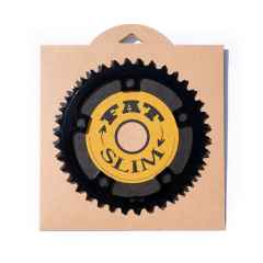 *BLUE LUG* fat slim chainring (black)