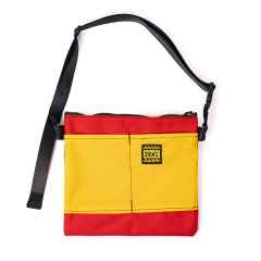 *TAXI BAGS* pouch with strap (L/yellow/red)