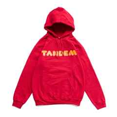 *BLUE LUG* TANDEM hoodie(red)