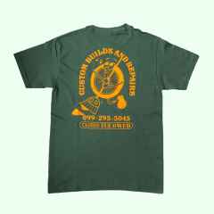 *BLUE LUG*  KAGOSHIMA shop t-shirt (forest green)