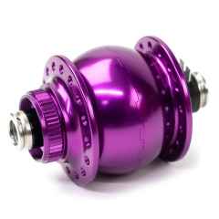*SON NABENDYNAMO* SON 28 12mm center lock disc (purple)