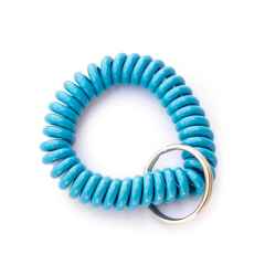 *SUPER COIL* wrist key coil (turquoise)