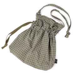 *BLUE LUG* horse feed bag  (beige check)