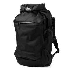 The blue lugブラックナイロンリュック BLUE LUG* THE DAY PACK (black/yellow reflector) - BLUE LUG