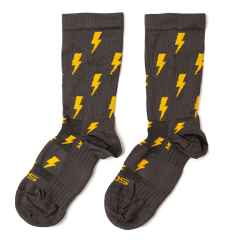 *SOCKGUY* SGX6 socks (lit gray)