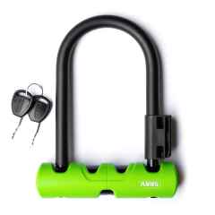 *ABUS* ultra mini U lock (green)