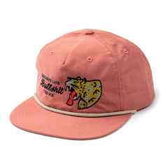 *CRUST BIKES* casa verde bullshit snap back cap (salmon)