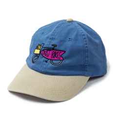 *CRUST BIKES* surfercargo embroidered hat (slate/khaki)