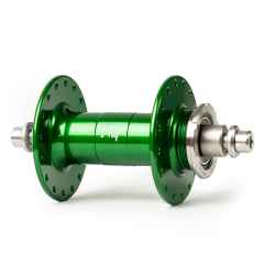*PHILWOOD* high flange track hub rear (green/single cog)