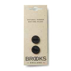 *BROOKS* rubber end plugs (black)
